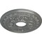 Ekena Millwork Baltimore Ceiling Medallion (Fits Canopies up to 5 1/2"), 15 3/8"OD x 4 1/4"ID x 1 1/2"P, Silver CM15BASLS - alternate 2